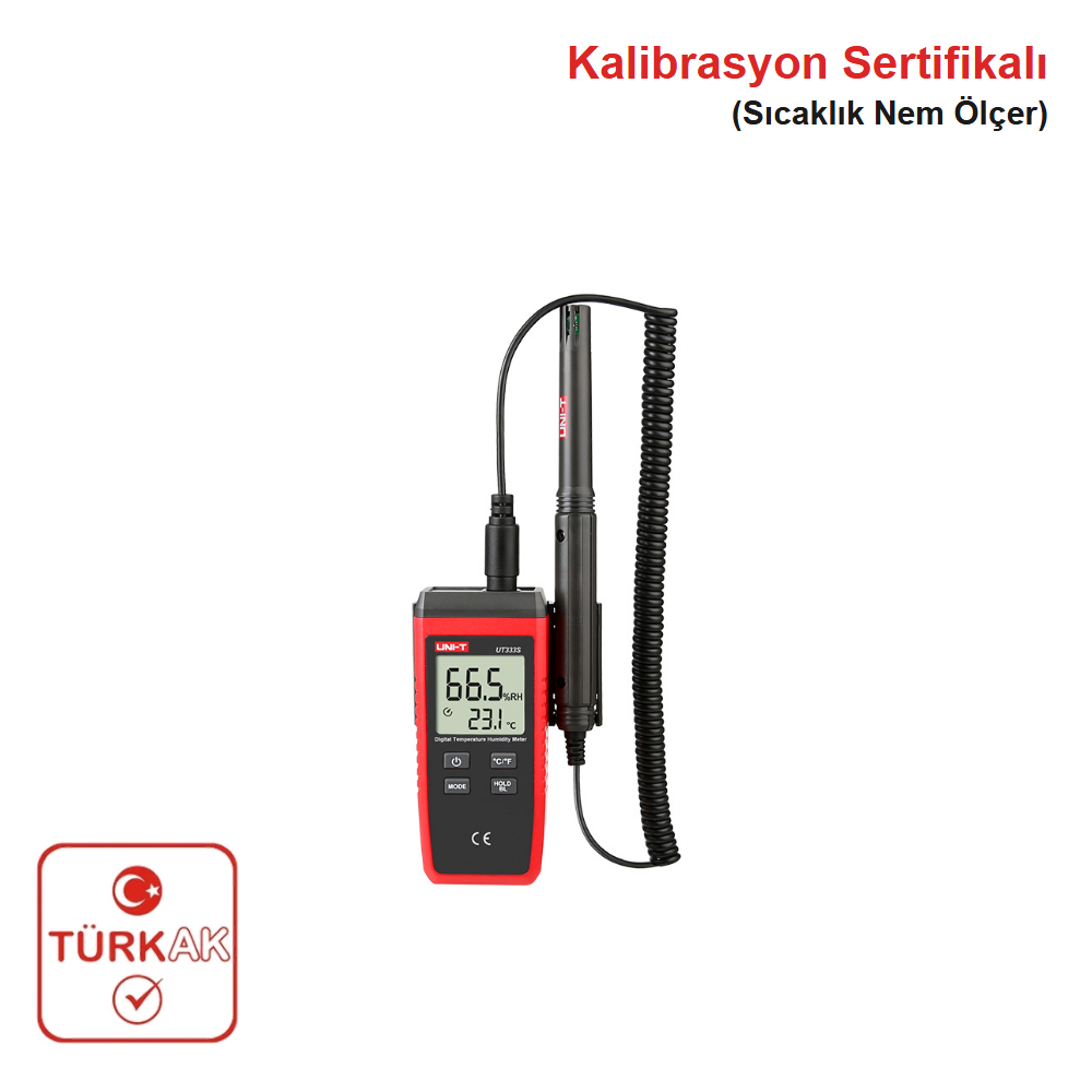 UNI-T UT333S Dijital Sıcaklık Nem Ölçer