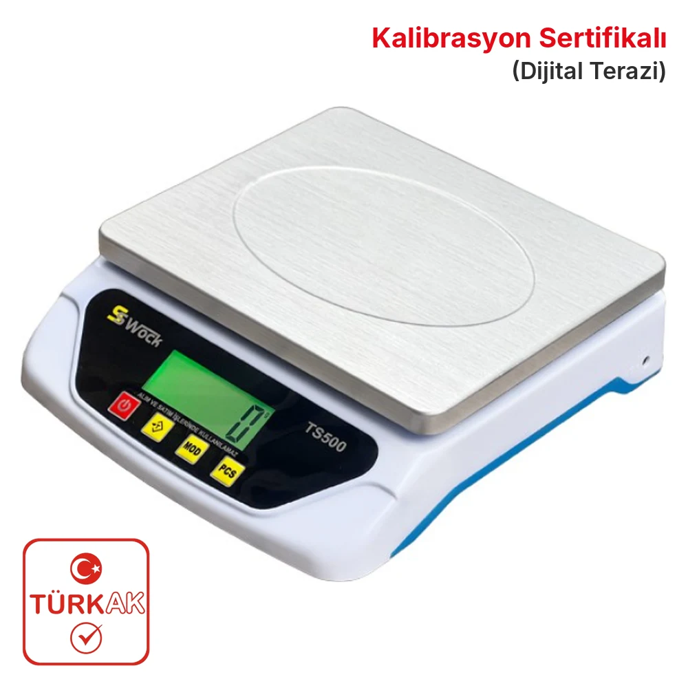 Swock TS500 Dijital Terazi 25KG / 1GR