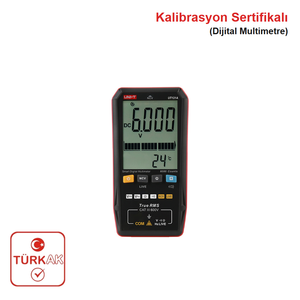 UNI-T UT121A True Rms Akıllı Dijital Multimetre