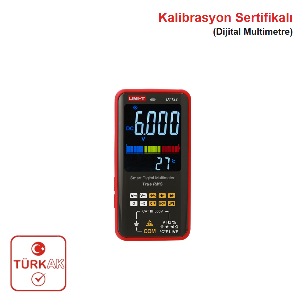 UNI-T Ut122 Akıllı Dijital Multimetre